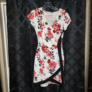 Short fitted dress size large